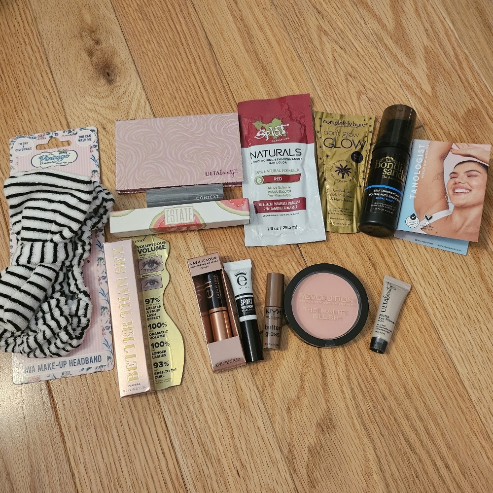 14 pcs make up and self tan bundle